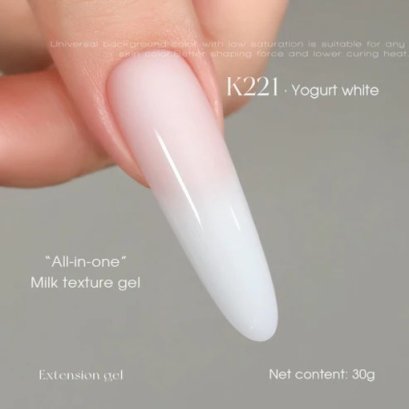 K221 MILK  EXTENSION GEL