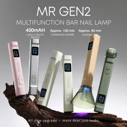 [GEN2] Magnetic Rechargeable LED/UV Nail Lamp