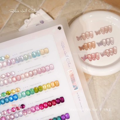 Rabia -  Moonlight Pink Star Cat Eye Set