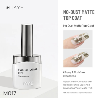 M017 NO - DUST MATTE TOP COAT TAYE