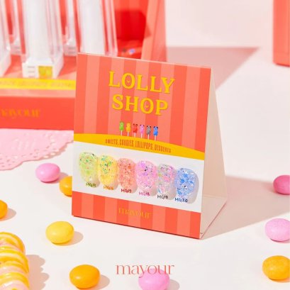 MAYOUR LOLLY SHOP 6 GLITTER COLOR SET