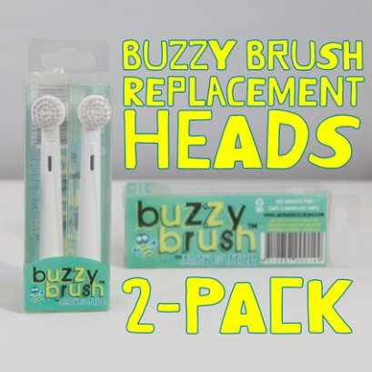 Jack N' Jill Buzzy Brush Replacement Heads (2pk)