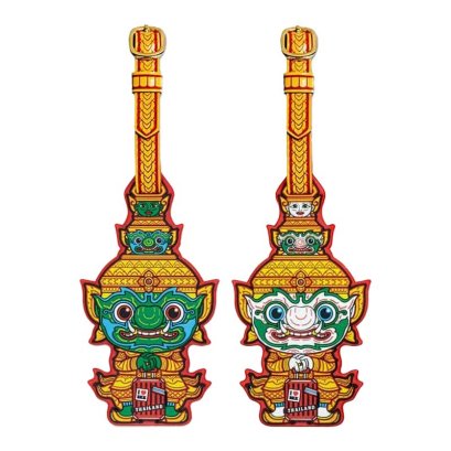 holen ramakien luggage tag