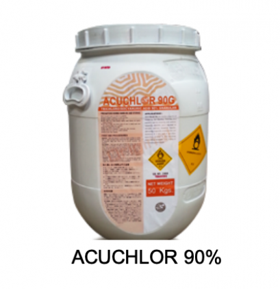 ACUCHLOR 90% Chlorine คลอรีนสระน้ำ 90% (ชนิดผง)