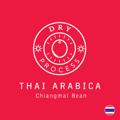 กาแฟดริป Thai Arabica - Dry Process 10g. x  5 Bags