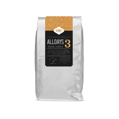 Hillkoff Alldays Fresh Coffee No.3 เมล็ดกาแฟคั่ว