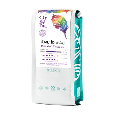 Organic Pang Ma O Arabica coffee Chiang Mai เมล็ดกาแฟคั่วอราบิก้า 100% ปางมะโอ จ.เชียงใหม่ Single Origin ขนาด 250 g