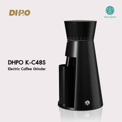เครื่องบดเมล็ดกาแฟ DHPO K-C48S Electric Coffee Grinder เครื่องบด Single Dose