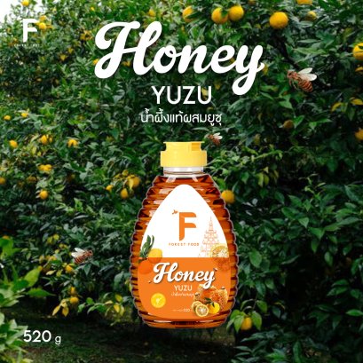 Honey Yuzu น้ำผึ้งแท้ผสมยูซุ ขนาด 520g