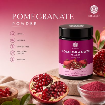 ผงทับทิม Pomegranate Powder ผงผลไม้ ผงผัก เพื่อสุขภาพ ขนาด 100 กรัม