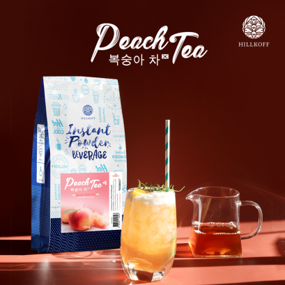 Peach Tea Instant (Korea Peach Tea)  ชาพีชเกาหลีปรุงสำเร็จชนิดผง ชาพีช 3in1