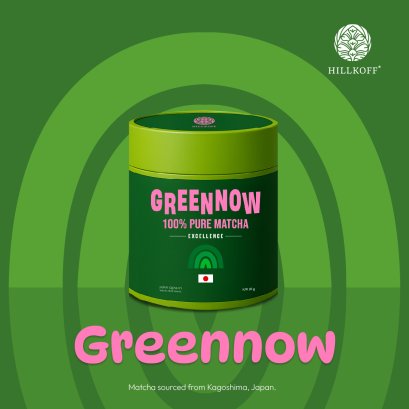 Greennow Pure Matcha เกรด Excellence มัทฉะบริสุทธิ์ ชาเขียวมัทฉะ พรีเมี่ยม แท้ 100%