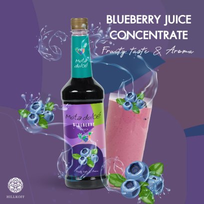 Mota Dolce' Blue Berry : น้ำผลไม้เข้มข้นจากบลูเบอร์รี่