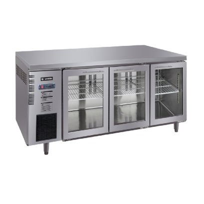 SANDEN Intercool Stainless Counter Cabinet ตู้แช่เคาน์เตอร์สแตนเลส แช่เย็น รุ่น SCC-1802G (530 ลิตร) 18.7 คิว