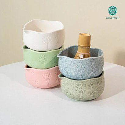 ถ้วยตีมัทฉะ ถ้วยชงมัทฉะ อุปกรณ์ชงมัทฉะ Matcha bowl ช่วยตีมัทฉะให้เนื้อเนียนละเอียดมากยิ่งขึ้น