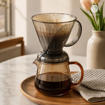 ดริปเปอร์ สไตล์ไต้หวัน CLEVER DRIPPER ดริปเปอร์ อัจฉริยะ 4-7 Cups