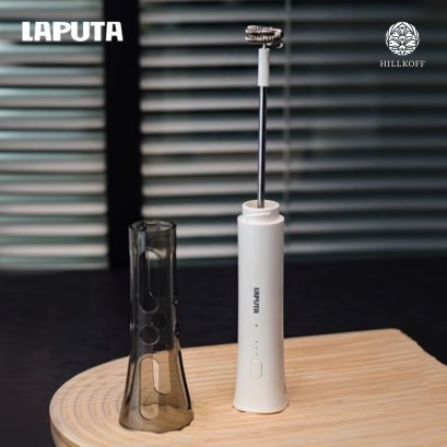 Milk Frother เครื่องตีฟองนม ดีไซน์สวย ความแรง 3 ระดับ ที่ตีฟองนม พร้อมหัวเปลี่ยน 2 แบบ