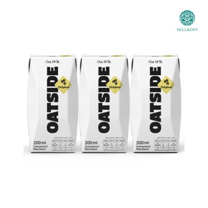 นมโอ๊ต OATSIDE Barista Blend ขนาด 200 ml. โอ๊ตไซด์ บาริสต้า เบลนด์
