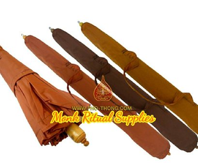 กลดพระธุดงค์ (ด้ามไม้ไผ่) อย่างดี เกรดAA