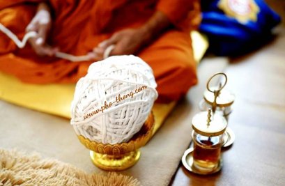 ด้ายพุทธาภิเศก 108เส้น (130 เมตร)