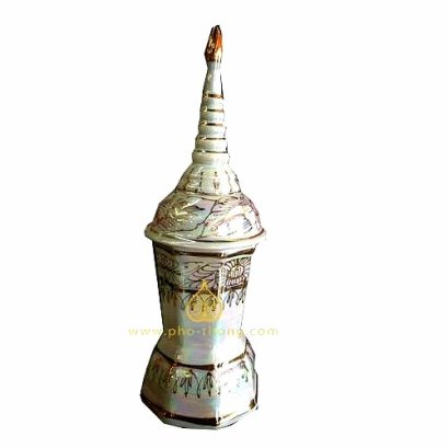 โกศ (ลายรดน้ำทอง)