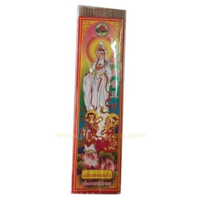 ธูปแหนบหอม บัวทิพย์ (เส้นเล็ก) 13 นิ้ว