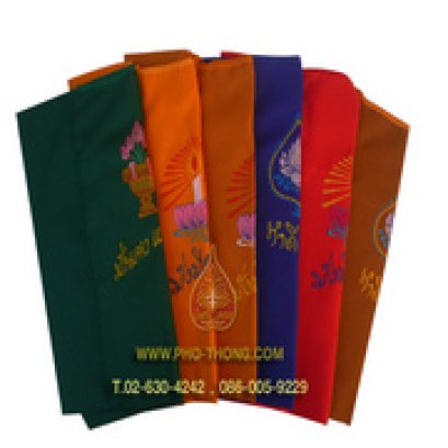 ย่ามพระ ปักลาย (คละสี)