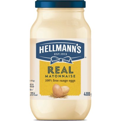 Hellmann&#039;s real mayonnaise 400g