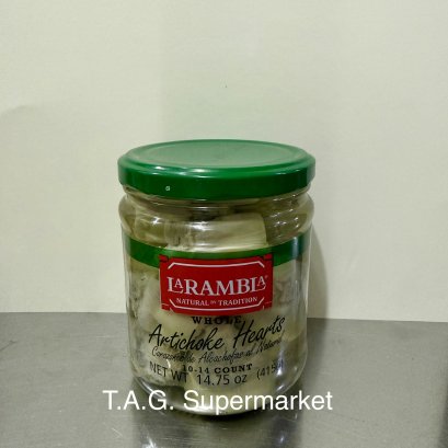 La rambla artichoke hearts 415g