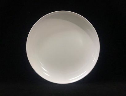 จานกลมทรงใบบัว 6.5 นิ้ว