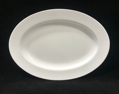 จานเปลมีขอบ 14 นิ้ว