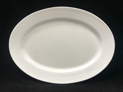 จานเปลมีขอบ 12 นิ้ว