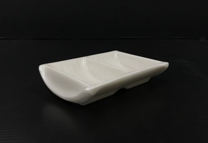 ถ้วยน้ำจิ้ม 2 ช่อง 4.75 นิ้ว