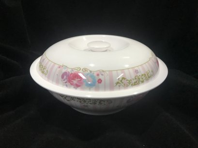 โถข้าวพร้อมฝา 10 นิ้ว