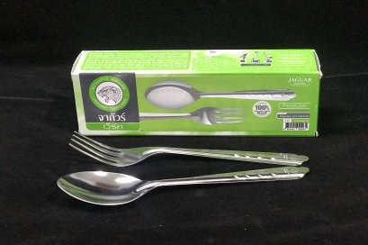 ช้อนส้อม ลายก้างปลา (ยาว 7.25 นิ้ว)