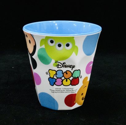 แก้วน้ำ 3.5&quot; (ลายทีซูมซูม สีฟ้า)