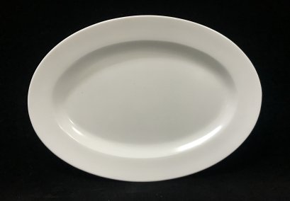 จานเปลมีขอบ 9.5 นิ้ว