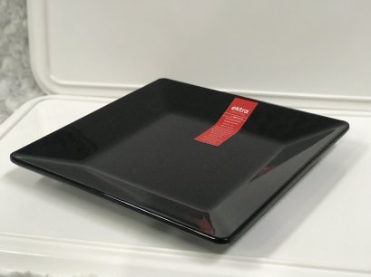 จานสี่เหลี่ยม 10 นิ้ว