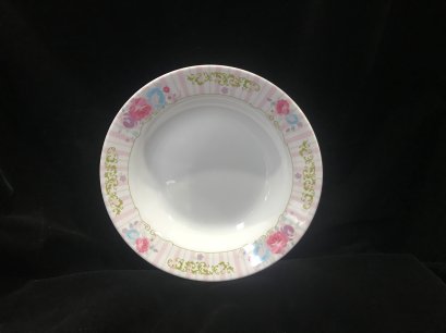 จานทรงลึก 8 นิ้ว