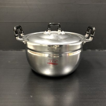 หม้อข้าว ตราจรเข้ ขนาด 20 ซม.