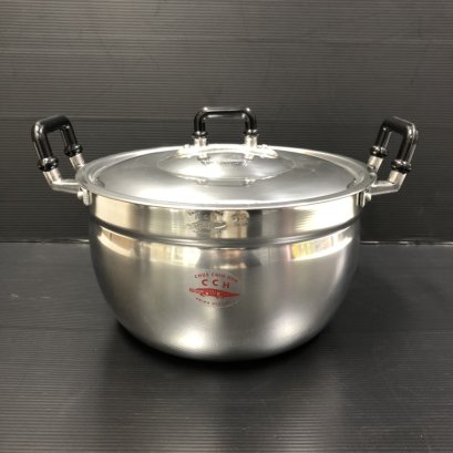 หม้อข้าว ตราจระเข้า ขนาด 22 ซม.