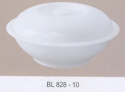 โถข้าวพร้อมฝา 10 นิ้ว