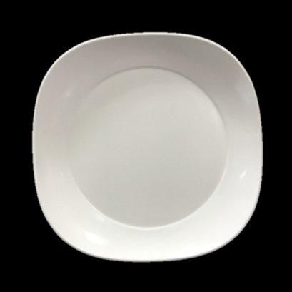 จานสี่เหลี่ยมมุมมน 10 นิ้ว