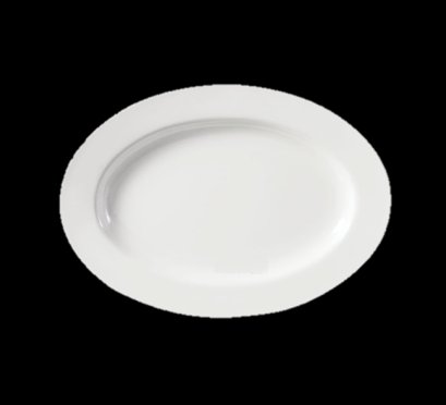 จานเปลทรงตื้น 9.5 นิ้ว