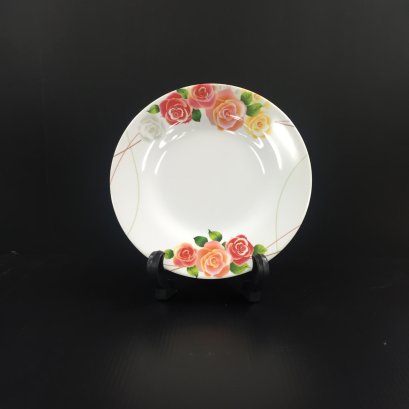 จานทรงตื้น 6.5 นิ้ว