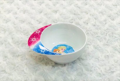 ชามมีปีกรูปหมวก 4 นิ้ว