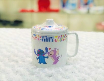 ถ้วยน้ำพร้อมฝา 4 นิ้ว