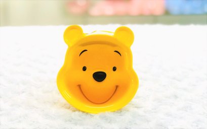 จานรองแก้วหน้าหมีพูห์ 4 นิ้ว