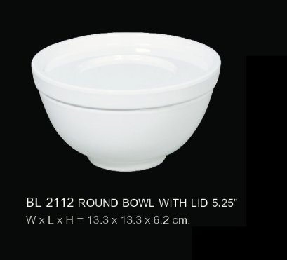 ฝาชามกลม 5.25 นิ้ว