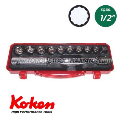 4220M บล็อกชุด 12P  (SQ.DR.1/2") Socket Set